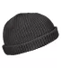 Big Accessories BA698 Dock Beanie in Charcoal