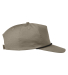 Big Accessories BA699 Ripstop Cap in Khaki/ black rope