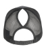 Big Accessories BA540P Sport Ponytail Trucker in Black/ black