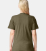 American Apparel 2001CVC Unisex CVC T-Shirt in Heather olive