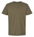 American Apparel 2001CVC Unisex CVC T-Shirt in Heather olive
