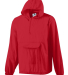 Augusta Sportswear 3130 Hooded Nylon Half Zip Pull in Red