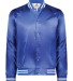 Augusta Sportswear 3610 Unisex Striped Trim Satin  in Royal/ white