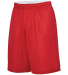 Augusta Sportswear 1406 Unisex Reversible Wicking  in Red/ white