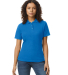 Gildan 64800L Ladies' Softstyle Double Pique Polo in Royal