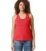 Gildan 67200L Ladies' Softstyle CVC Racerback Tank in Red mist