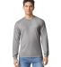 Gildan 67400 Unisex Softstyle CVC Long Sleeve T-Sh in Cement
