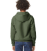 Gildan SF500B Youth Softstyle Midweight Fleece Hoo in Military green