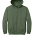 Gildan SF500B Youth Softstyle Midweight Fleece Hoo in Military green