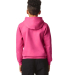 Gildan SF500B Youth Softstyle Midweight Fleece Hoo in Pink lemonade