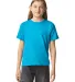 Gildan 67000B Youth Softstyle CVC T-Shirt in Caribbean mist