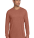 Next Level Apparel 6211 Unisex CVC Long-Sleeve T-S in Heather redwood