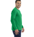 Next Level Apparel 6211 Unisex CVC Long-Sleeve T-S in Kelly green