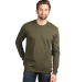 Next Level Apparel 6211 Unisex CVC Long-Sleeve T-S in Military green