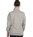 Next Level Apparel 9643 Unisex Fleece Quarter-Zip in Heather grey