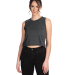 Next Level Apparel 5083 Ladies' Festival Cropped T in Charcoal