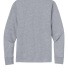 Next Level Apparel 3311 Youth Cotton Long Sleeve T in Heather grey