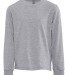 Next Level Apparel 3311 Youth Cotton Long Sleeve T in Heather grey
