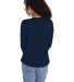Next Level Apparel 3911 Ladies' Relaxed Long Sleev in Midnight navy