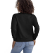 Next Level Apparel 9084 Ladies' Laguna Sueded Swea in Black