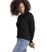 Next Level Apparel 9084 Ladies' Laguna Sueded Swea in Black