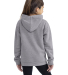 Next Level Apparel 9113 Youth Fleece Pullover Hood in Heather grey