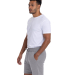 Next Level Apparel 9903 Unisex Fleece Sweatshort in Heather grey