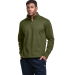 Champion Clothing CHP190 Unisex Gameday Quarter-Zi in Fresh olive