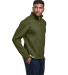Champion Clothing CHP190 Unisex Gameday Quarter-Zi in Fresh olive
