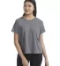 Champion Clothing CHP130 Ladies' Relaxed Essential in Ebony heather