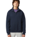 Champion Clothing S450 Unisex Powerblend Quarter-Z in Navy