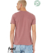Bella + Canvas 3001RCY Unisex Recycled Organic T-S in Heather mauve