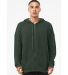 Bella + Canvas 3759 Unisex Sponge Fleece DTM Full- in Heather forest