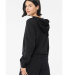 Bella + Canvas 7519 Ladies' Classic Pullover Hoode in Dark grey heather