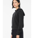 Bella + Canvas 7519 Ladies' Classic Pullover Hoode in Dark grey heather