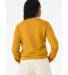 Bella + Canvas 7511 Ladies' Classic Pullover Crewn in Heather mustard