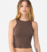 Bella + Canvas 1019 Ladies' Micro Ribbed Racerback in Solid cocoa blend