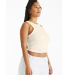 Bella + Canvas 1019 Ladies' Micro Ribbed Racerback in Solid natural blend
