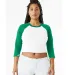Bella + Canvas 1200 Ladies' Micro Ribbed 3/4 Raglan Baby Tee Catalog