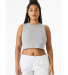 Bella + Canvas 1013 Ladies' Micro Rib Muscle Crop  in Athletic heather