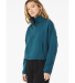 Bella + Canvas 3953 Ladies' Sponge Fleece Half-Zip in Atlantic