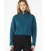 Bella + Canvas 3953 Ladies' Sponge Fleece Half-Zip in Atlantic