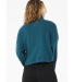 Bella + Canvas 3953 Ladies' Sponge Fleece Half-Zip in Atlantic