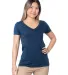 Bayside Apparel 5875 Ladies' Fine Jersey V-Neck T-Shirt Catalog