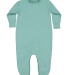 Rabbit Skins 4447 Infant Fleece One-Piece Bodysuit in Saltwater