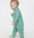 Rabbit Skins 4447 Infant Fleece One-Piece Bodysuit in Saltwater