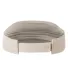 Big Accessories BA641 Lariat Visor in Khaki