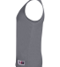 Augusta Sportswear 148 Adult Wicking Polyester Rev in Graphite/ white
