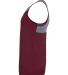 Augusta Sportswear 352 Unisex Accelerate Track & F in Maroon/ graphite