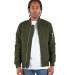 Shaka Wear SHBJ Adult Bomber Jacket in Olive